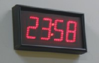 relógio de parede digital de ub440